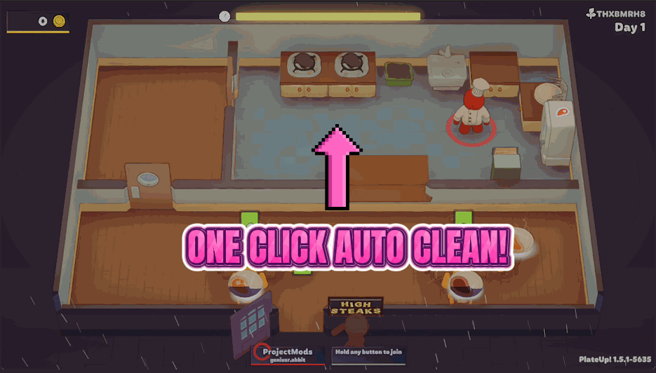 PlateUp! — Spotless Service (Self-Cleaning Floors) (screenshot 2)